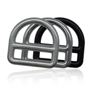 High-Quality 46mm Metal Adjustable D-Ring Buckles for Seat Belt Accessories