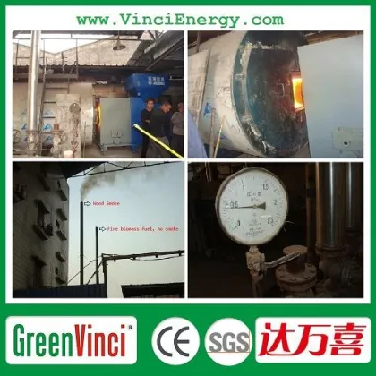 Biomass wood pellet burner new energy environment friendly