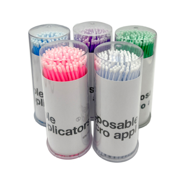 Cotton Adhesive Black Applicator Brush for Lab and Dental Use