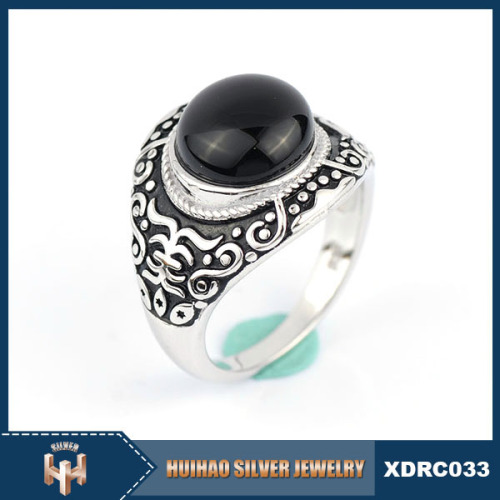 cheap wholesale new arrival value 925 sterling silver antique ring for men