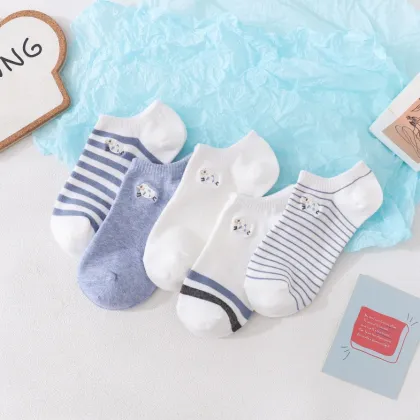 Lovely Lamb Design Boat Socks