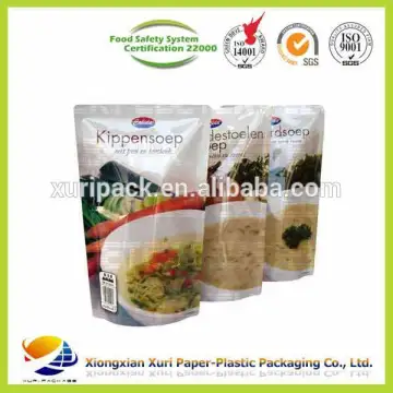 liquid stand up pouch with spout resuable food pouch