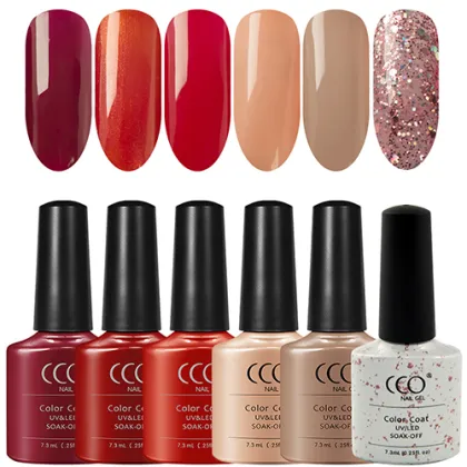 CCO Gel nails Gel polish Nail polish 7.3ml & Gel Polish 15ml