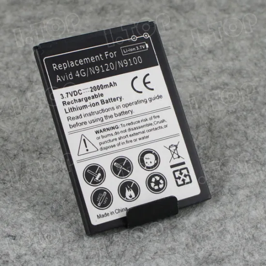 2000mAh High Capacity Battery For ZTE Avid 4G N9100 N9120