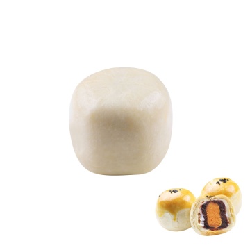 Chinese Traditional Salty Egg Yolk Crisp Puff and Sweet Bean Dim Sum