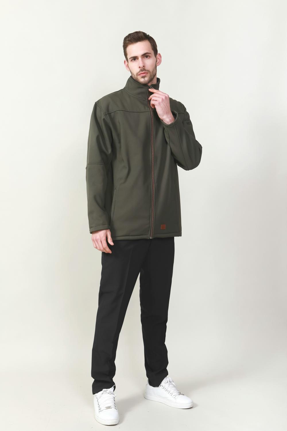  FRONT FULL ZIP AND SLEEVE DETAILED ZIP IN CONTRAST COLOR 