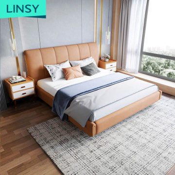 Linsy Luxury Modern The Wlee White Size Size White Leather Crame