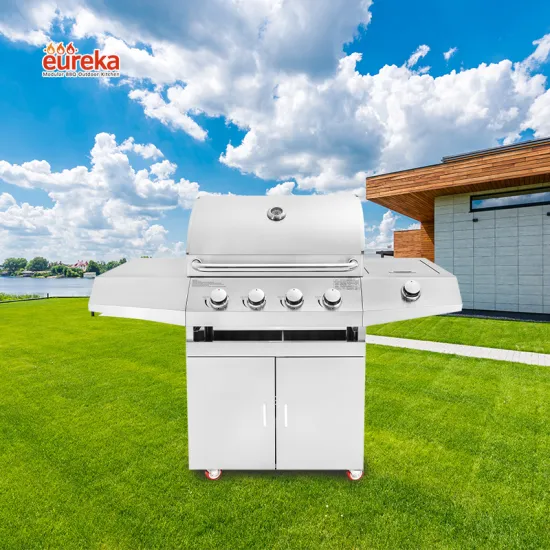 New Design Outdoor Barbeque Gas Grill Barbecue Grill Machine Modular Kitchen Cabinet