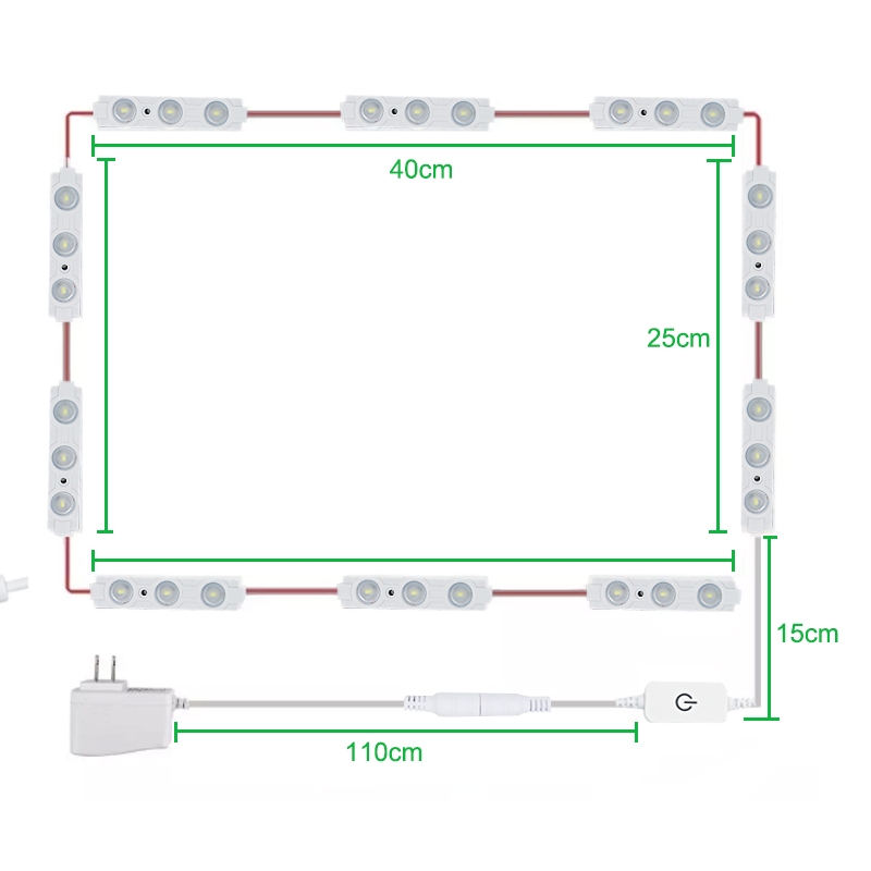 Dimmable Mirror Lamp