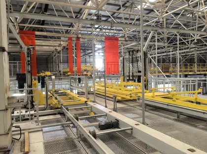 Central Rotary Roller Bed