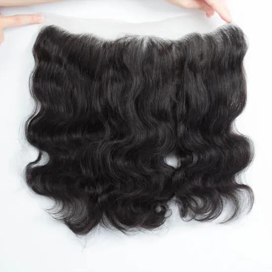 Natural Hair Line 13x4 Ear to Ear Baby Hair Lace Frontal Remy Brazilian Hair Weaving Body Wave Swiss Lace