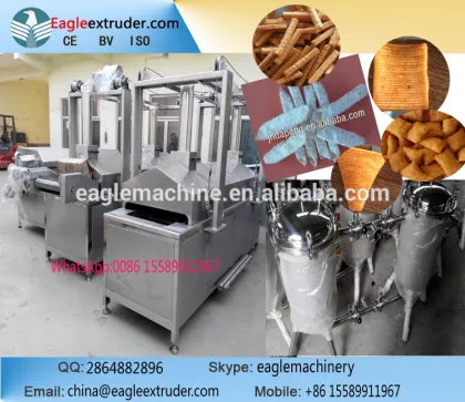 New Condition and Extruded Snacks Food Manufacturing Machines Application Doritos Chips Production Line