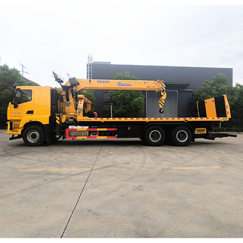 Saic Hongyan 6x4 Wrecker Trucker с краном