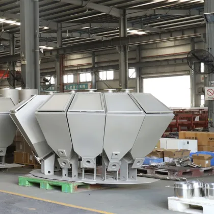 Accurate Dosing Powder Mixing and Scaling Batch Blending Machine