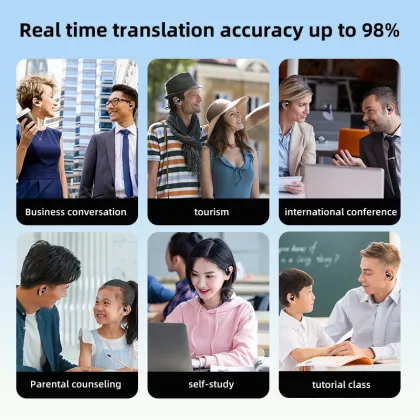 OWS wireless AI intelligent translation earphone