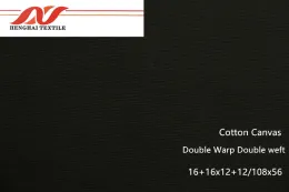 Double Warp Double Weft Cotton Canvas 16+16x12+12/108*56