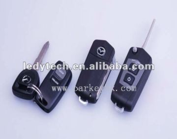 Korea style Mazda flip remote key shell 2 button