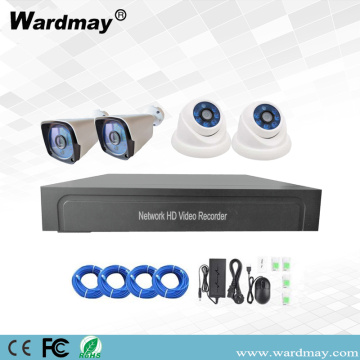 4chs 5.0MP H.265 IP Camera POE NVR Kits