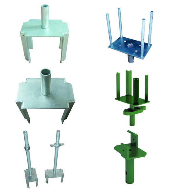 Tubular Formwork Galvanized Adjustable Steel Fork Head Jack