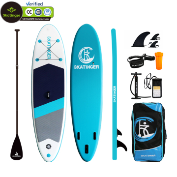 Skatinger Custom Inflatable Surfing Board for Beginners" 

However, to better fit the context and keywords related to paddle boards, you might consider:

"Skatinger Custom Inflatable Paddle Board for Beginners