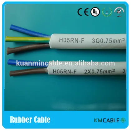 15 AMP flexible rubber cable