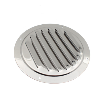 316 Stainless Steel Marine Boat Ventilation Ventilator Cover - 4 Inch Round Louvered Air Vent
