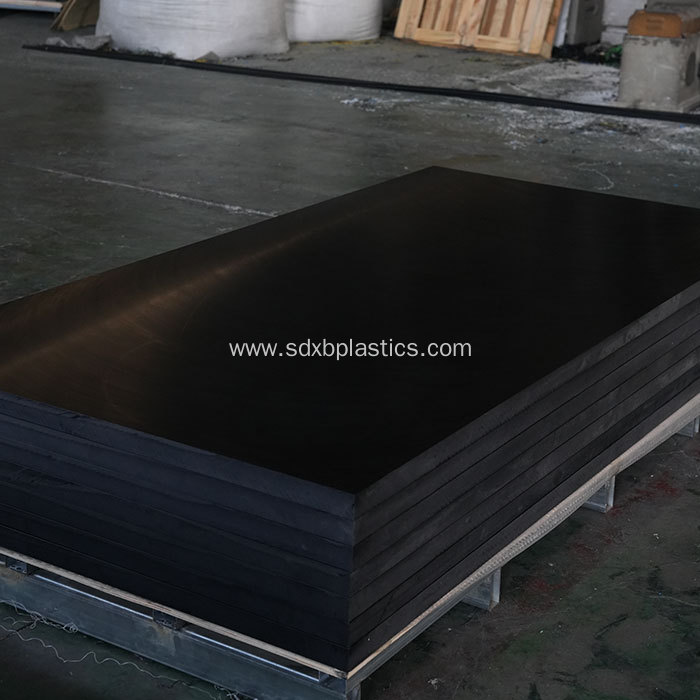 uhmw plastic sheet black