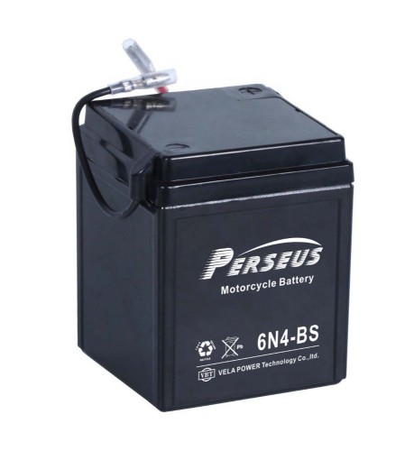 high performance PERSEUS mf motorcycle battery 6N4-BS battery motorcycle