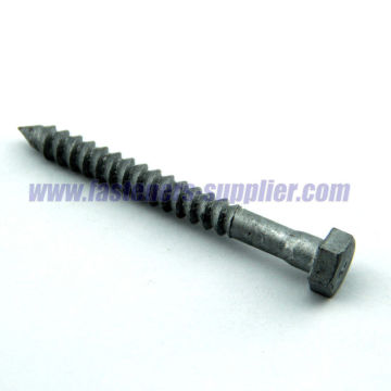 DIN571 Hot Dip Galvanizing wooden screws