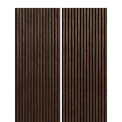 Wood and Polyester Acoustical Wall Decor Soundproof Board