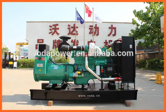 diesel generator set open silent type