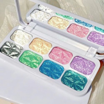 Custom Logo Pigmented Diamond Highlighter: Waterproof, Pressed, and Private Label Options with Low MOQ