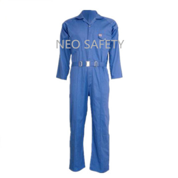 Hot Sell Custom Poly Cotton Blue Men Workwear Coverall