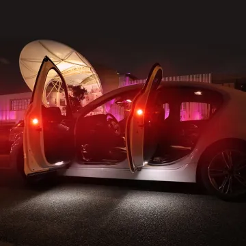 Red Wireless Car Door Strobe Light - Anti-Collision Safety Warning