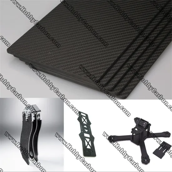 Full 3K Twill Matte Carbon Fiber Sheet 5.0mm
