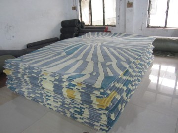 hand tufted acrylic fibers carpet