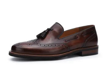 Newest Men Leather Shoes Casual Loafer