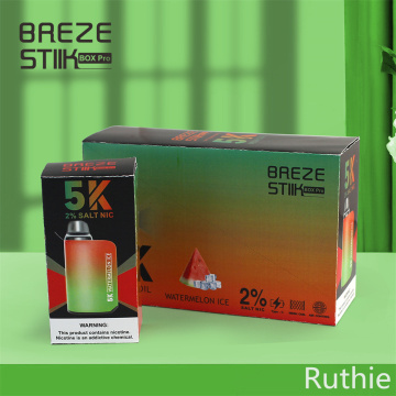 Authentic 2% Breze 5K Disposable Vape