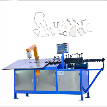 Automatic Uncoiler 2D CNC Steel Wire Bending Machine for Iron and Steel