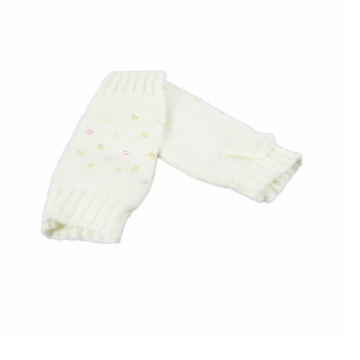 girls knitted gloves for winter or autumn scarves gloves