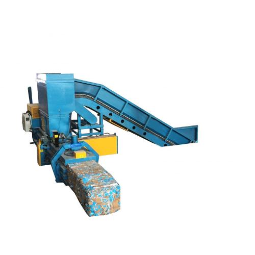 Horizontal hydraulic automatic carton baler machine for sale