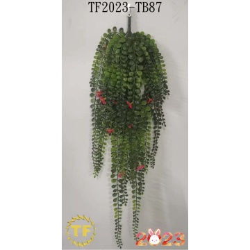 29"Pea leaf hanging bush with flower