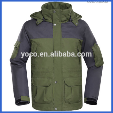 Waterproof parkas winter jacket men