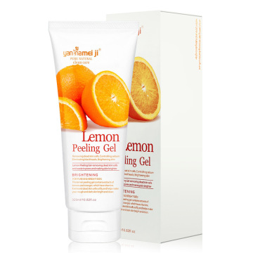 High Quality Natural Fruity Flavor Peeling Gel for Exfoliating and Purifying Face Wash