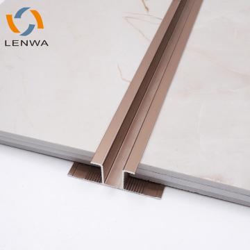 LENWA ALUMINIUM HOT SALE: Aluminum Groove Design Wall Transition Trim