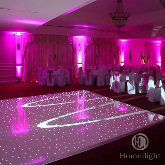 Wholesale Waterproof Dance Panel LED Starlit Floor for Stage Weddings and Parties