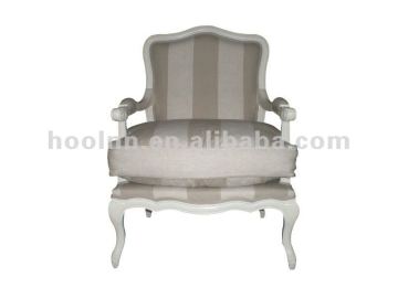 White Wash Bergere Chair S1070-15W)