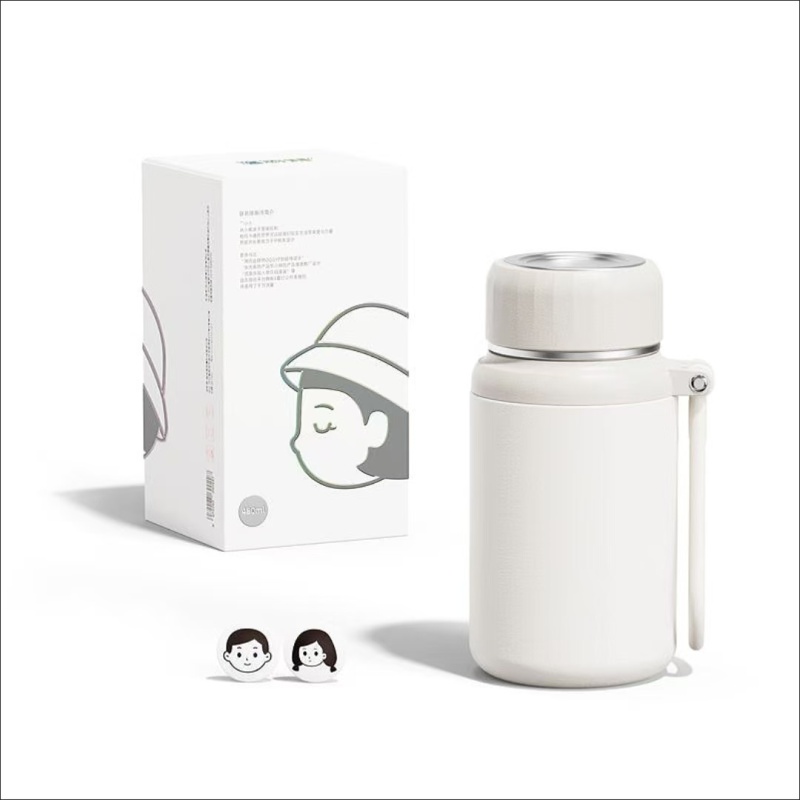 White Large - capacity Daily - use Thermos Cup