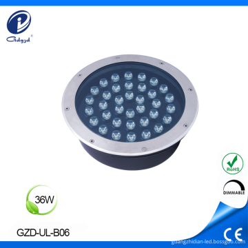 Outdoor round low heat underground road light