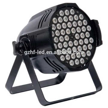 Aluminum good quality 54pcs led par light for stage/ 54pcs*3W/Colorful 54pcs 3w cast aluminum par can